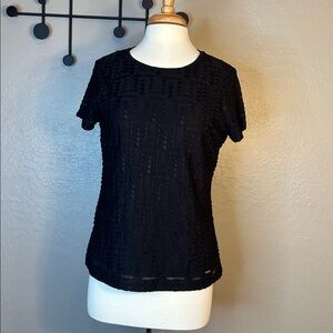 Calvin Klein Black fully lined Blouse